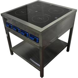 Плита индукционная ЦМИ ПИ-4 комбинир. (конфорка 2х3,5/2х5кВт)