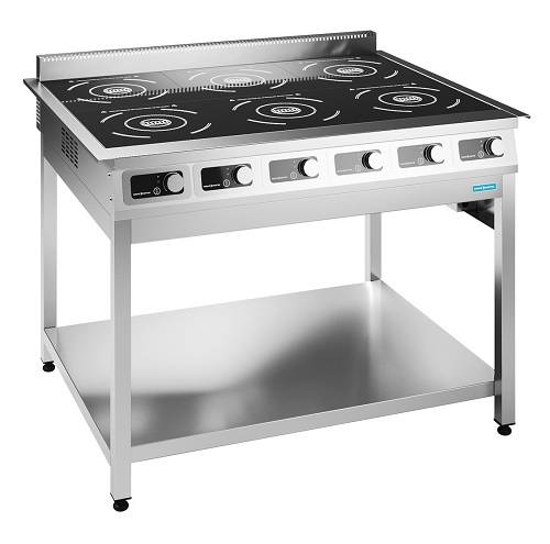 Плита индукционная 6-конфор. Челябторгтехника ПЭИ-6/G1 1х5/5х3,5 кВт Плита индукционная 6-конфор. Челябторгтехника ПЭИ-6/G1 1х5/5х3,5 кВт