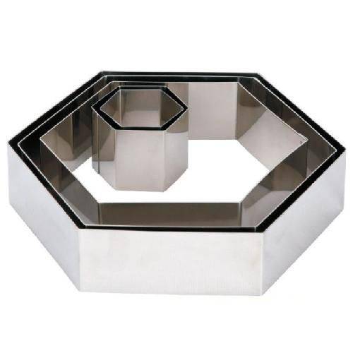 Форма кондитерская "Шестиугольник" 12х14см h 4см Maco CRHN8