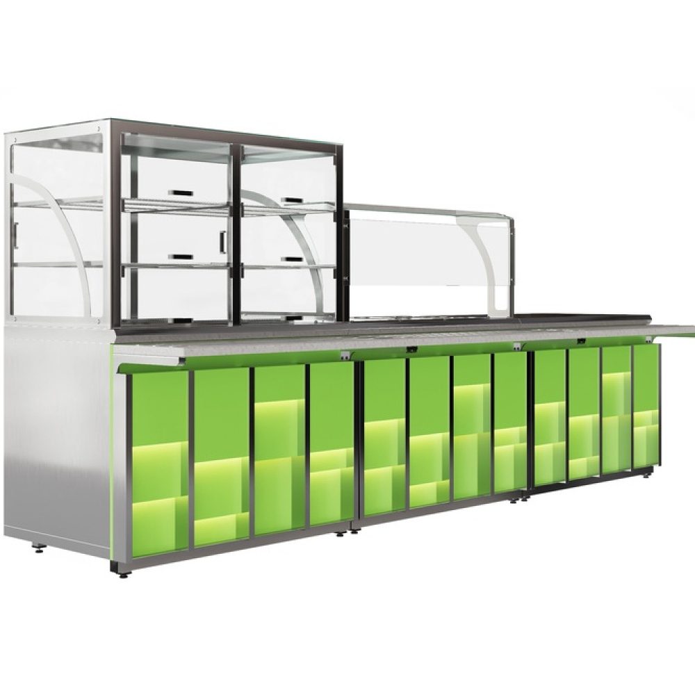 Линия раздачи Luxstahl Neon (Неон)