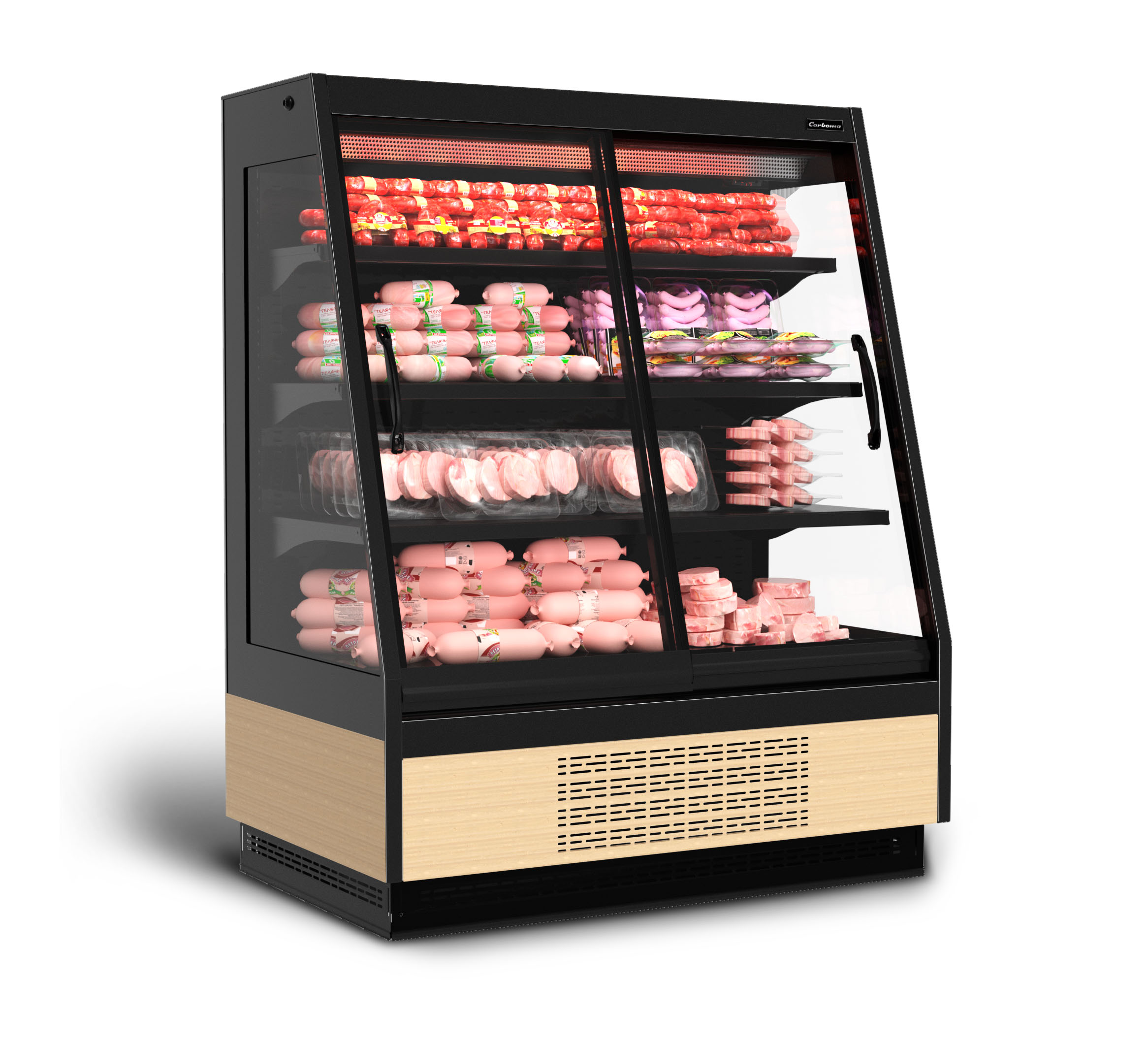 Стеллажи холодильные Carboma F16-08 STANDARD X1 (Tokyo 2)