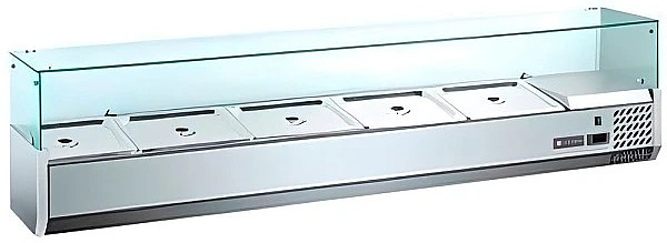 Витрины холодильные для ингредиентов настольные Tatra (КНР)