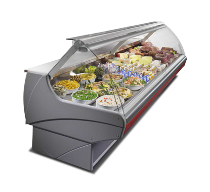 Витрины холодильные и морозильные Cryspi (Россия) 